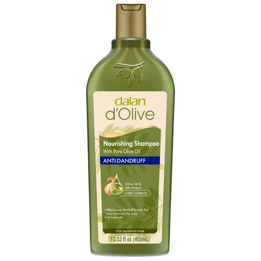 Dalan d'Olive Nourishing Shampoo with Pure Olive Oil – Anti-Dandruff 400 ml